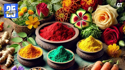 Make your own organic Holi