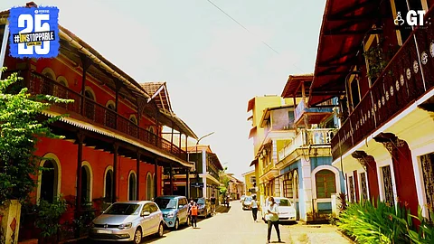 Fontainhas and Sao Tome are examples of the proficient town planning of the Portuguese era.
