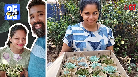 Presley Dias and Edviges Fernandes of Garden Studio Goa.