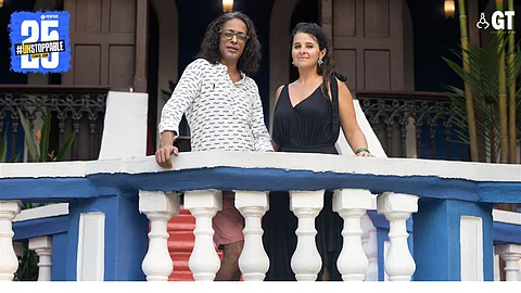 Annabel Schenck and Sourav Chatterjee.