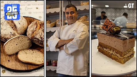 Chef Pratik Roy co- founder of Cinco.