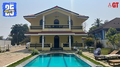 The Weekend guesthouse in Curtorim.