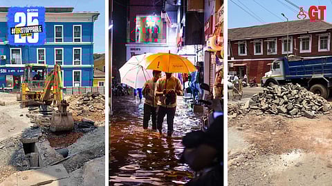 The Smart City works brace for the rains.
