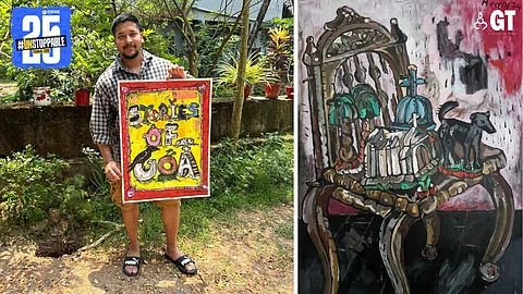 Marcio will showcase his works in an exhibition titled, 'Stories of Goa'.