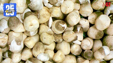 Paddy straw mushrooms are an alternative to traditional eggs.