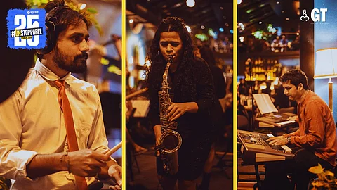 A performance in Goa by Jazzmatazz.