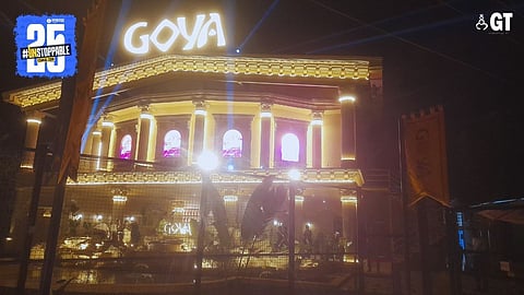 Goya is a sound-proof nightclub, which is open all night.