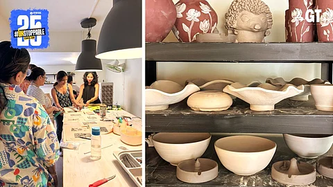 Experience the joy of creating at Claykind Studio.