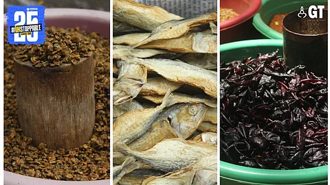 Several ingredients were purchased prior to the monsoons.