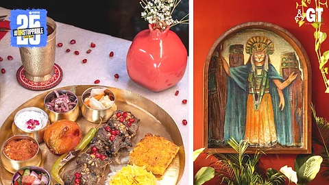 The newly opened restaurant, Anar, in Anjuna, serves Middle Eastern cuisine.