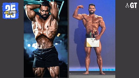 Vidhyesh is now among Goa's finest bodybuilders.