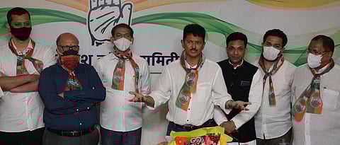 Former Goa AAP convener Elvis Gomes joined the Congress on Sunday, August 8, 2021