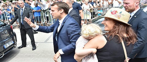 Macron headed for overwhelming parliamentary majority