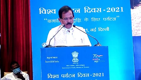 Union Minister of State for Tourism Shripad Naik