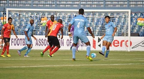 East Bengal play out goalless stalemate against Aizawl FC