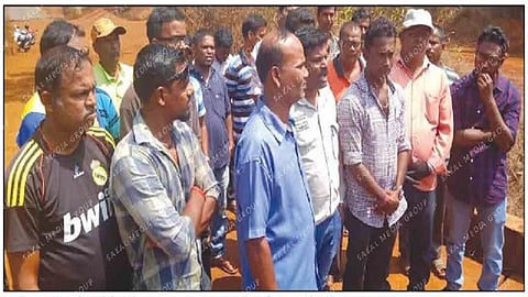 Ore transportation stopped at Shirgao