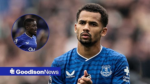 Everton star Iliman Ndiaye and former teammate Idrissa Gueye