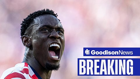Folarin Balogun in World Cup action for the United States