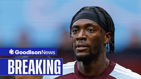 Tammy Abraham playing for Aston Villa