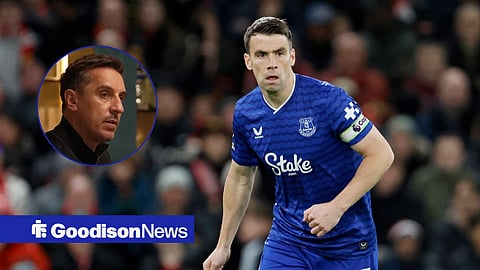 Seamus Coleman and Gary Neville