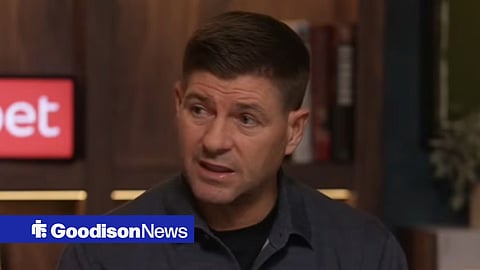 Steven Gerrard speaking on The Overlap Daily