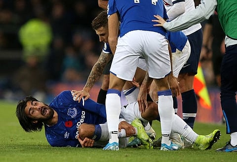 Everton ace Andre Gomes recalls 'punching' ex Premier League midfielder