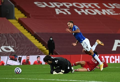 Exclusive: Campbell delivers verdict on controversial penalty as Everton beat Liverpool