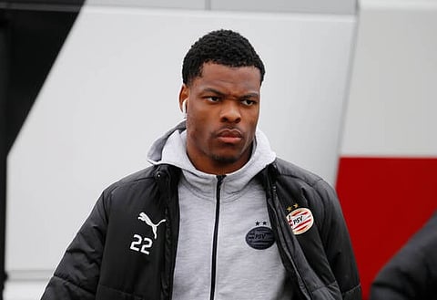 Everton interested in PSV right-back Denzel Dumfries