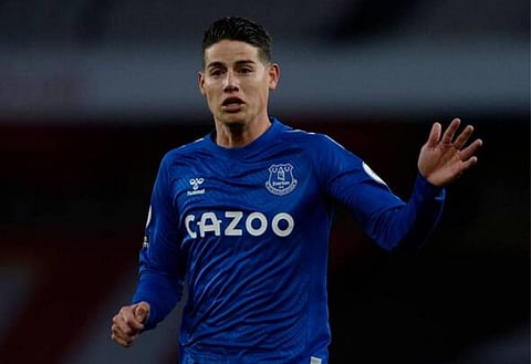 Jim White and Simon Jordan react as James Rodriguez closes in on Everton exit