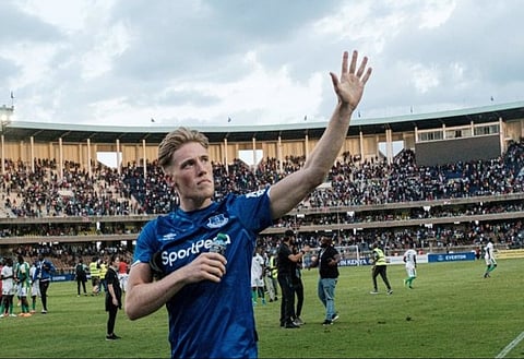 Joey Barton sends Lewis Gibson three-word message as Everton exit confirmed after contract snub