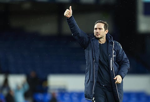 Frank Lampard urges Everton players to maintain 'belief' in his system