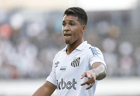 Everton table bid for Santos striker Marcos Leonardo, Brazilian club responds