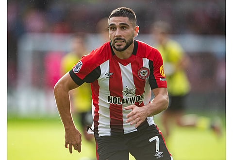 Neal Maupay spent the season on loan at Brentford from Everton.