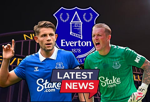 Jordan Pickford and James Tarkowski in 'screaming match' amid 'absolute chaos' in Everton win at Nottingham Forest