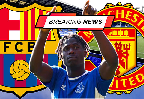 Everton exit inevitable as Barcelona hold Amadou Onana transfer talks, Manchester United 'very interested' in £51.9m star