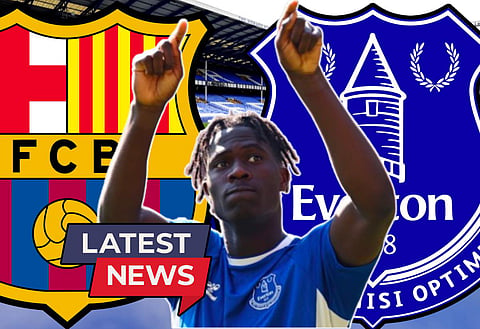 Everton transfer update emerges as talks held over £60million January sale of Amadou Onana