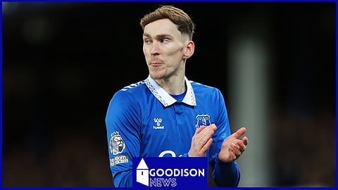 Everton midfielder James Garner has had a mixed season