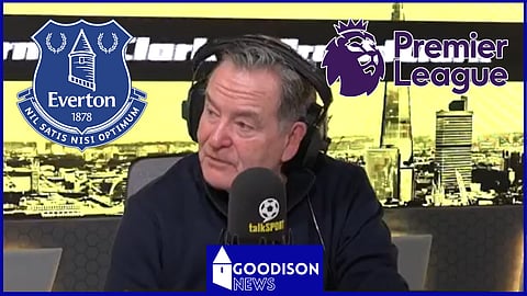 Jeff Stelling was speaking about Everton live on talkSPORT. Credit: talkSPORT