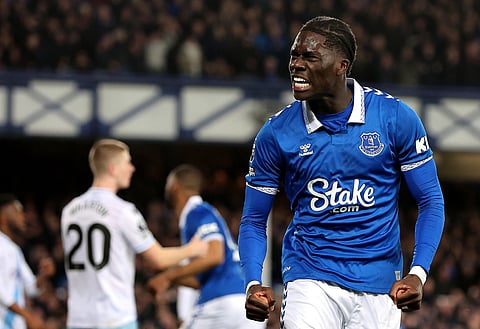 Amadou Onana has been in incredible form for Everton this season.