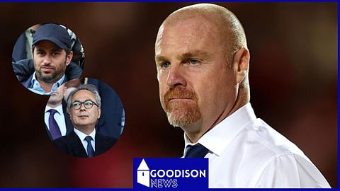 Everton manager Sean Dyche has remained tight-lipped over the takeover.