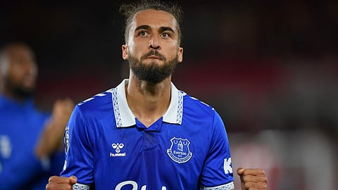 Everton striker Dominic Calvert-Lewin