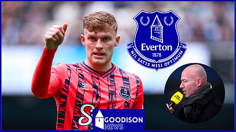 Alan Shearer has mooted an England call-up for Everton ace Jarrad Branthwaite