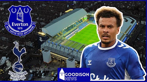 Dele Alli joined Everton from Tottenham in February 2022