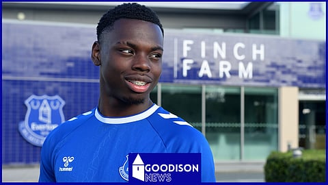 Coby Ebere has been at Everton since 11