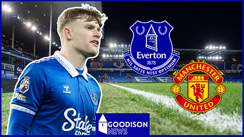 Everton ace Jarrad Branthwaite has been targeted by Manchester United