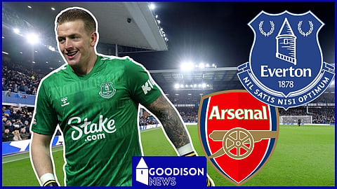 Jordan Pickford has been linked with leaving Everton.