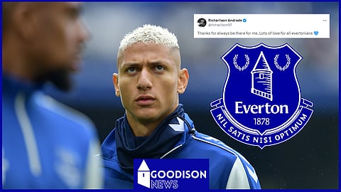 Former Everton forward Richarlison has sent a new message to the fans