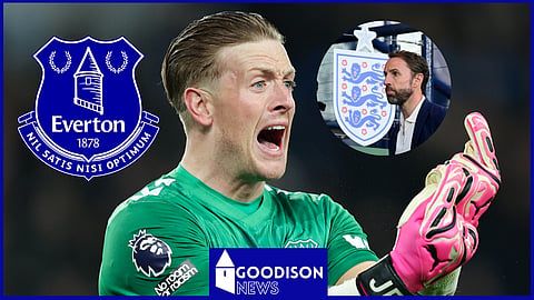Jordan Pickford has been the Everton and England number one for several years