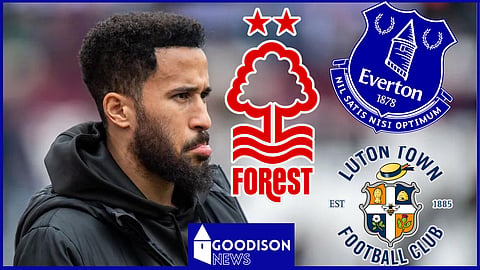 Luton Town's Andros Townsend commented on the situations at Everton and Nottingham Forest