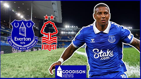 Everton veteran Ashley Young struggled against Nottingham Forest